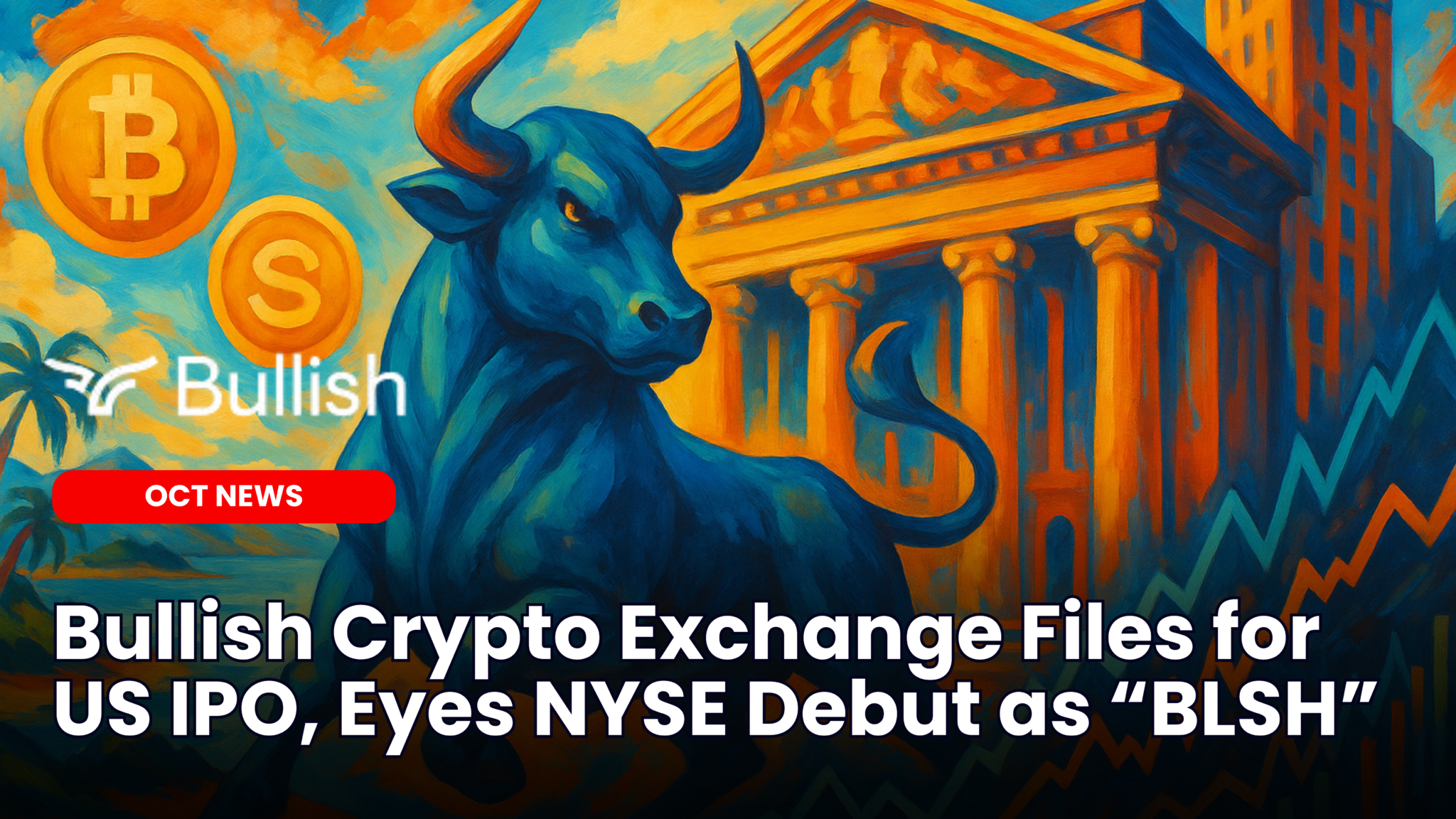 Our Crypto Talk | Bullish Crypto Exchange Files for US IPO, Eyes NYSE Debut  as “BLSH”