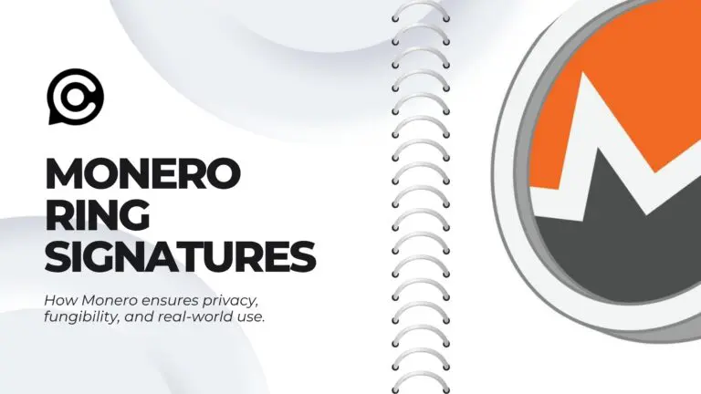 Monero Ring Signatures