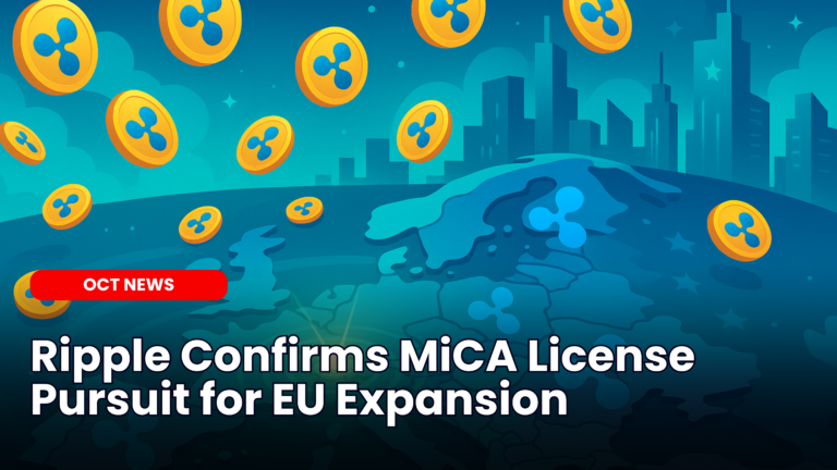 Ripple confirms MiCA license pursuit