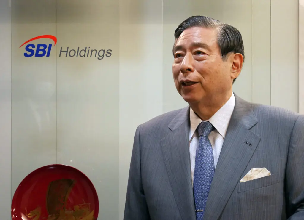 SBI Holdings CEO Yoshitaka Kitao 