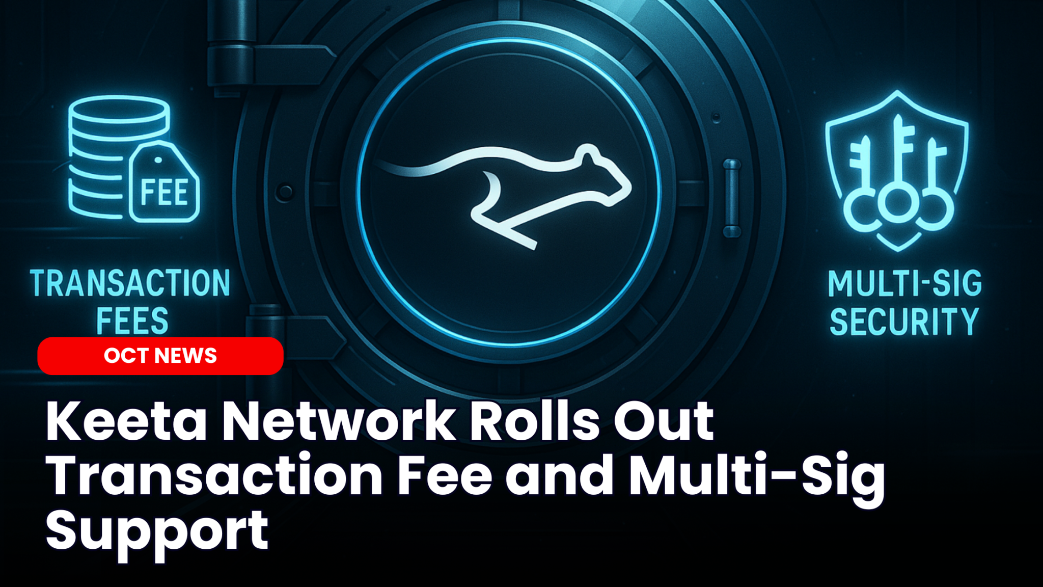 Our Crypto Talk | Keeta Network Rolls Out Transaction Fee and Multi-Sig  Support