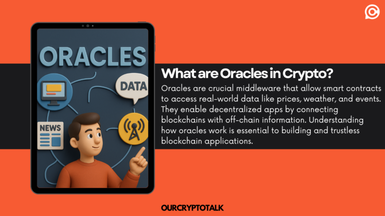 Oracles in Crypto
