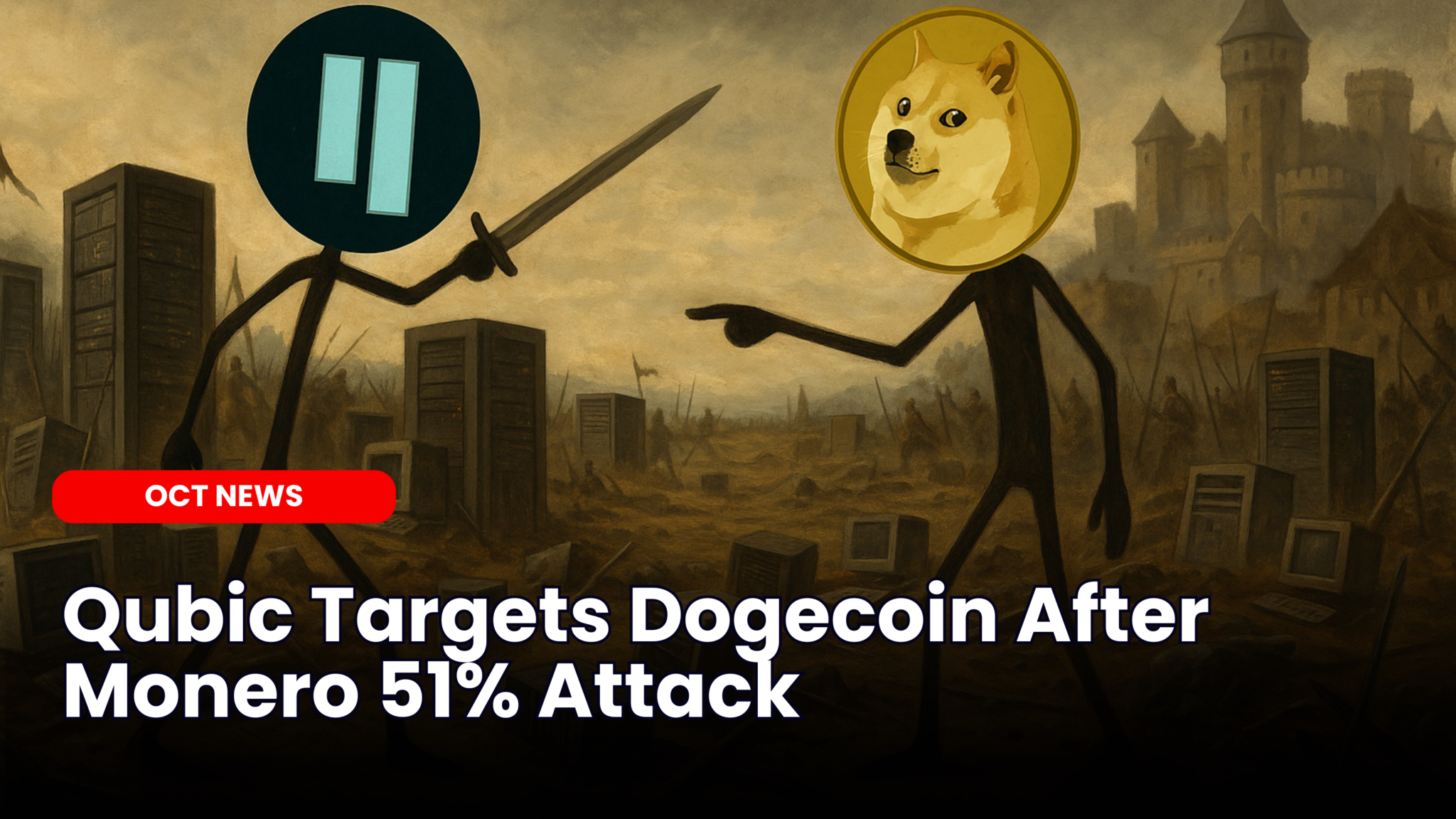 Our Crypto Talk | Qubic Targets Dogecoin After Monero 51% Attack