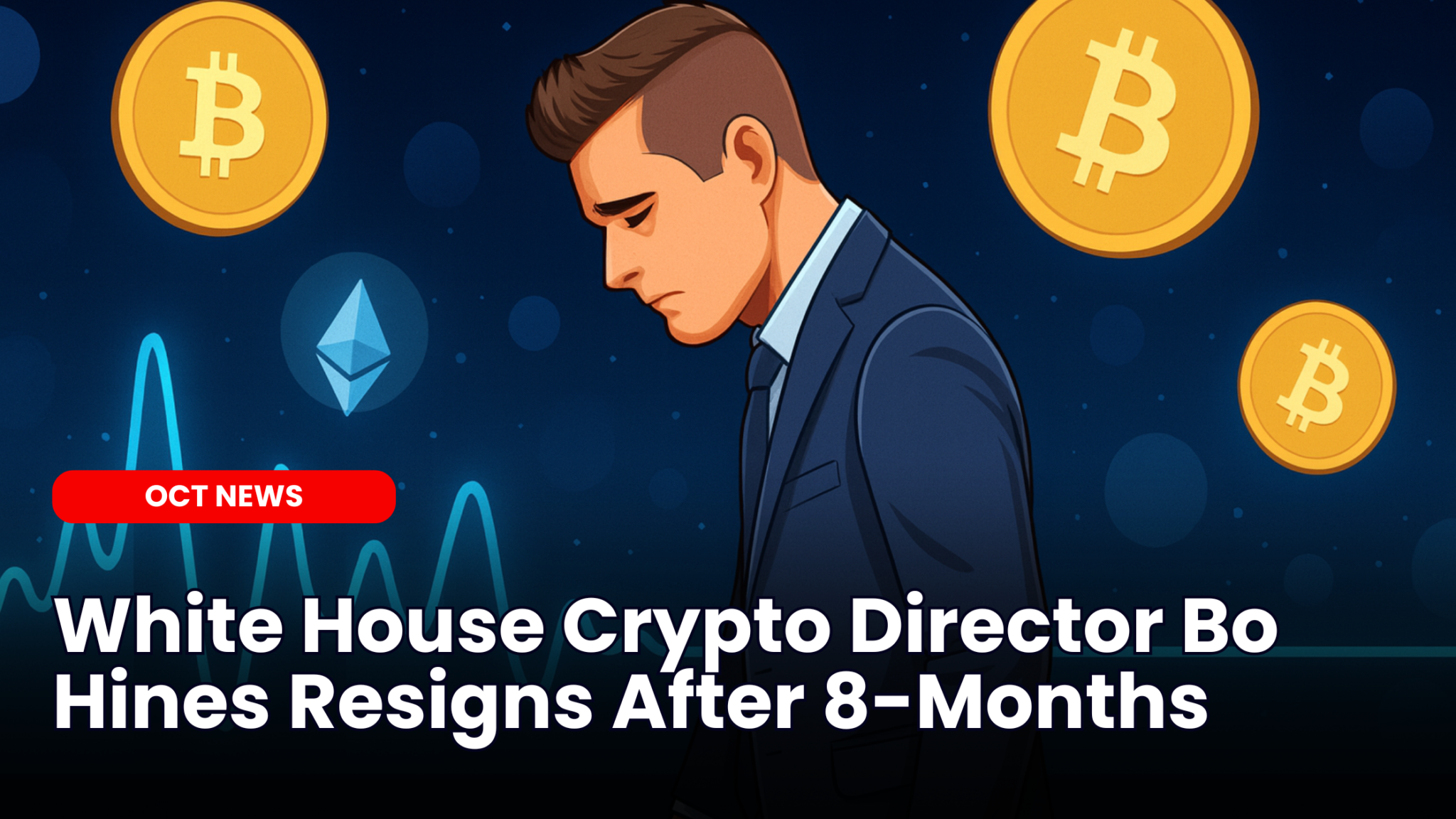 Our Crypto Talk | White House Crypto Director Bo Hines Resigns After  8-Months