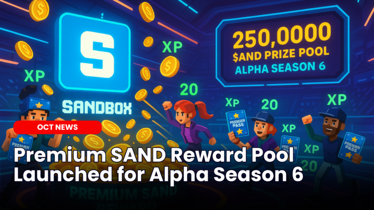 Premium SAND Reward