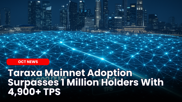 Taraxa mainnet adoption