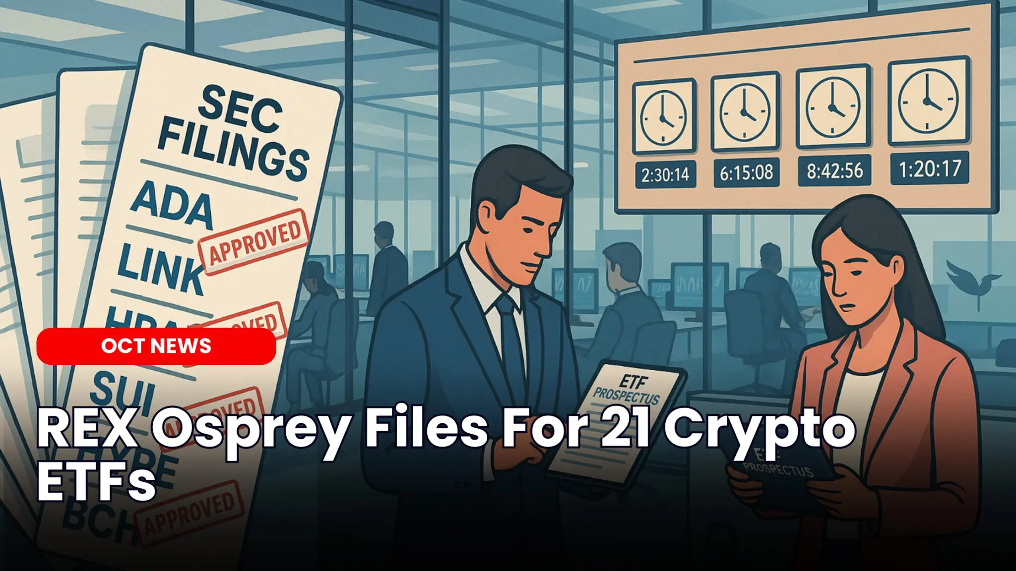 Our Crypto Talk | REX Osprey Files For 21 Crypto ETFs
