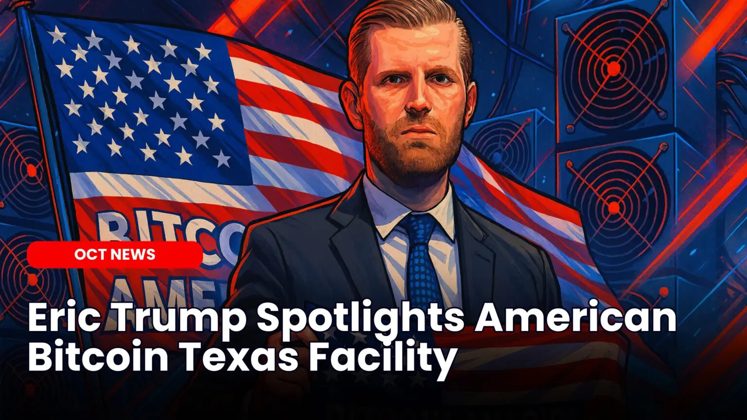 Our Crypto Talk | Eric Trump Spotlights American Bitcoin Texas Facility