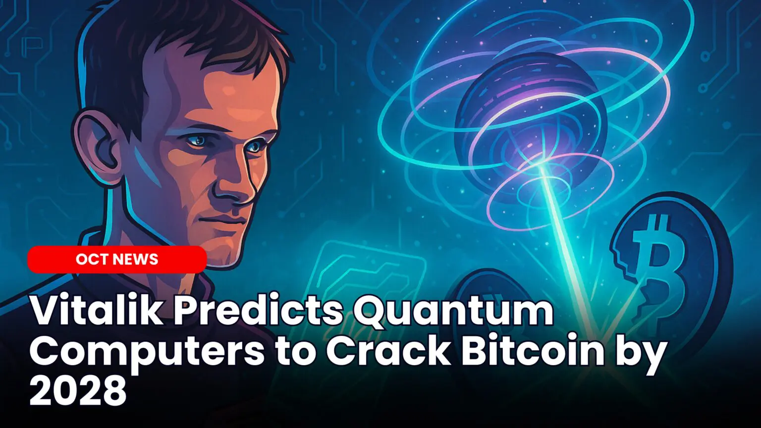 Our Crypto Talk | Vitalik Predicts Quantum Computers to Crack Bitcoin by  2028