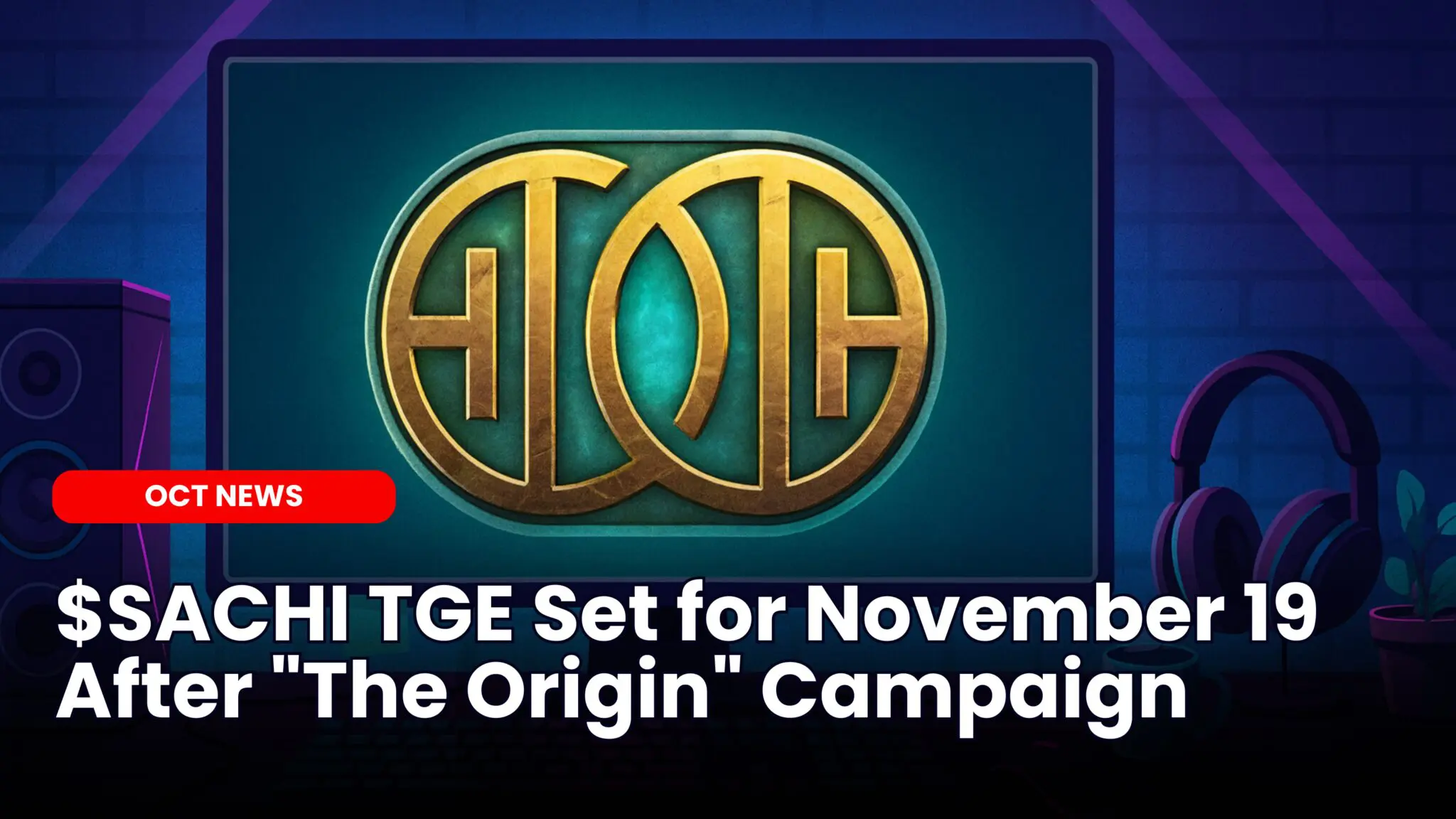 Our Crypto Talk | $SACHI TGE Set for November 19 After “The Origin” Campaign
