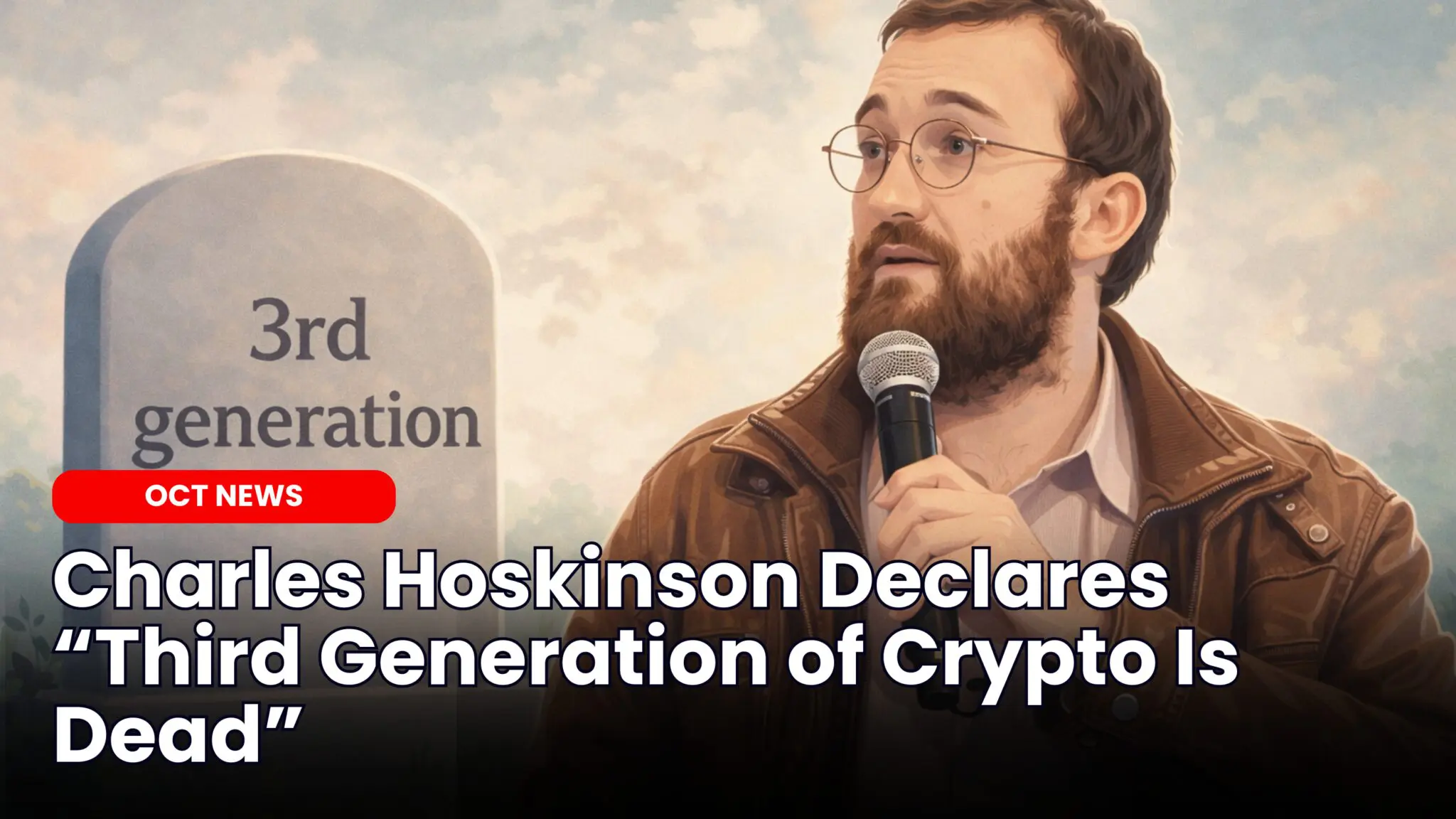 Our Crypto Talk | Charles Hoskinson Declares “Third Generation of Crypto Is  Dead”