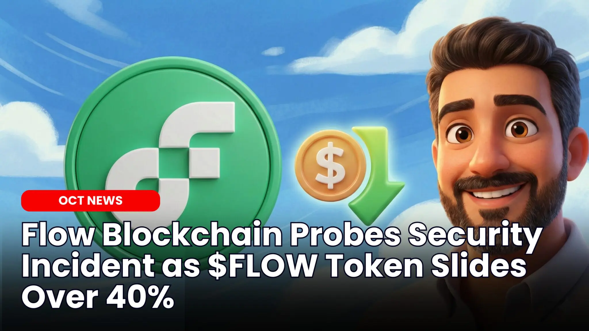 Our Crypto Talk | Flow Blockchain Probes Security Incident as $FLOW Token  Slides Over 40%