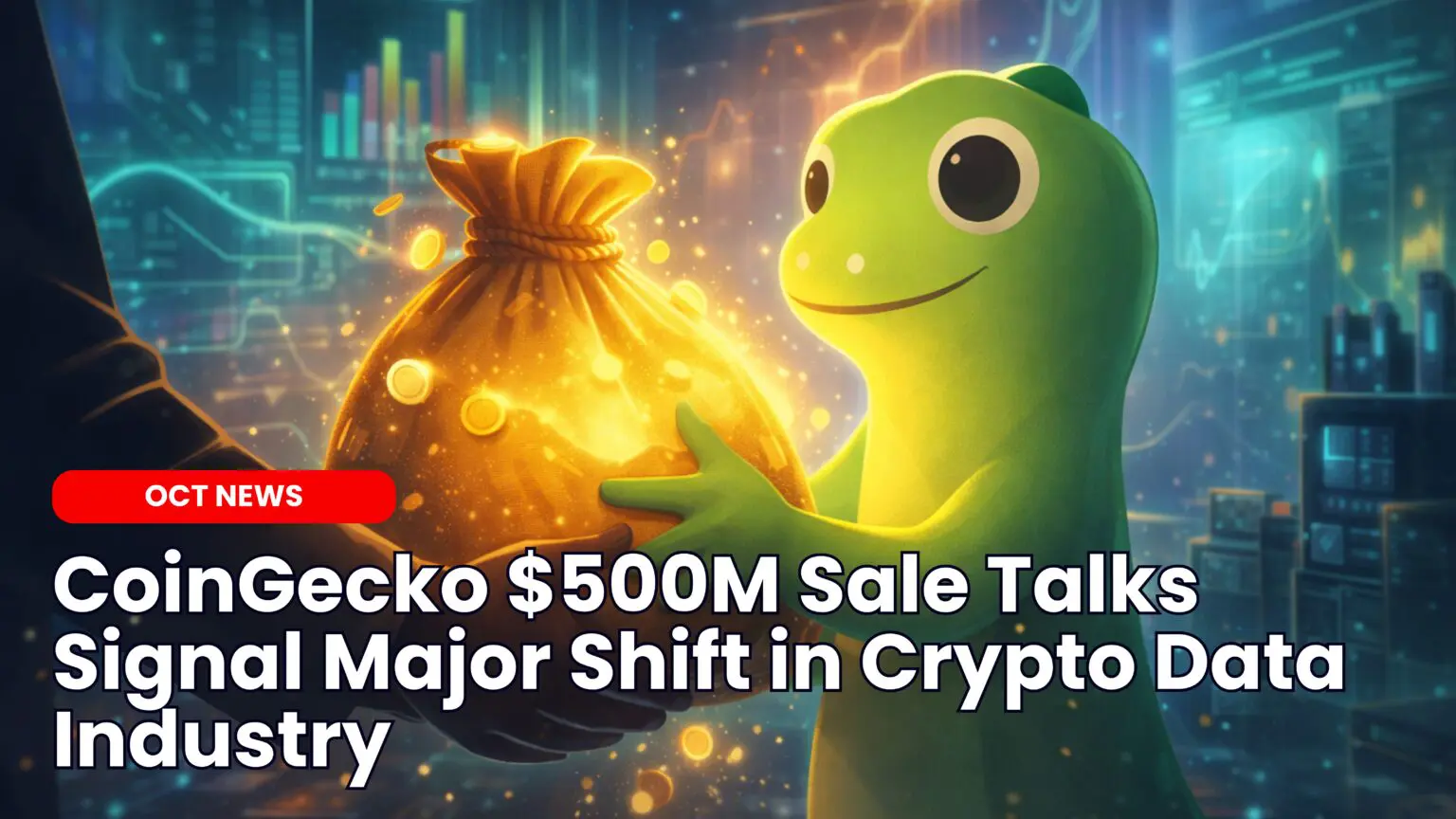 Our Crypto Talk | CoinGecko $500M Sale Talks Signal Major Shift in Crypto  Data Industry