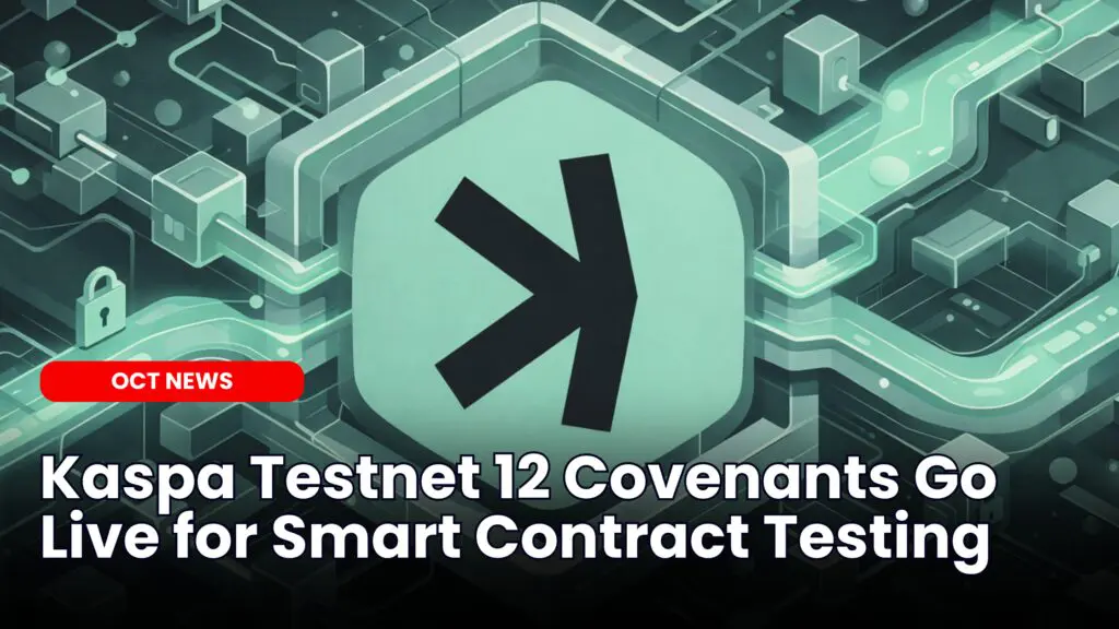 Kaspa Testnet 12 Covenants