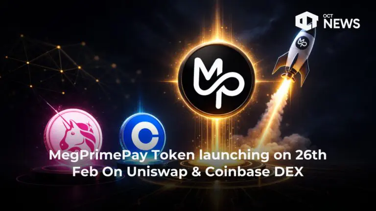 MegPrimePay Token launching on 26th Feb On Uniswap & Coinbase DEX
