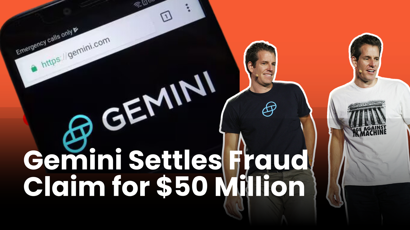 Gemini Settles Fraud Claim for $50 Million | ourcryptotalk.com Gemini 50  Million