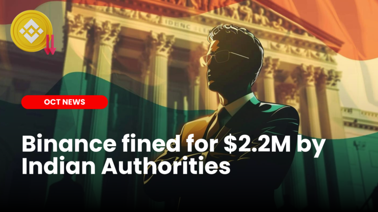 Binance fined for $2.2 Million