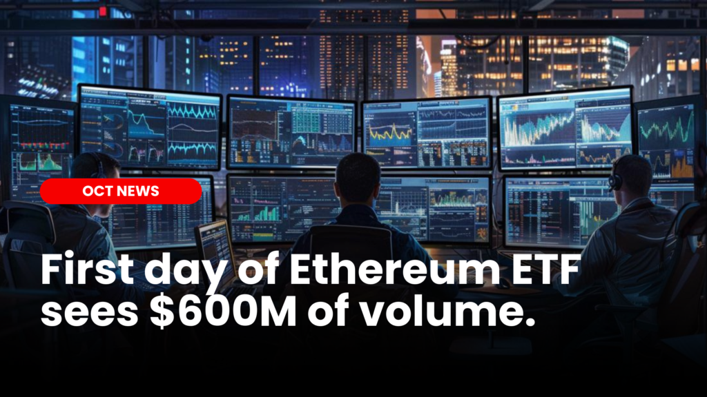 Ethereum first day