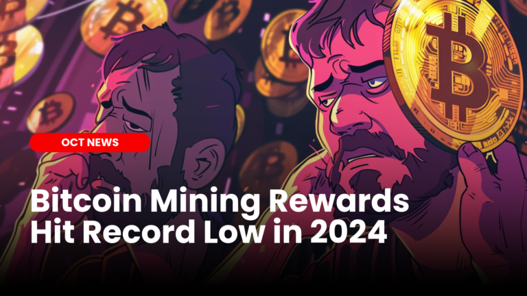 Bitcoin Mining Rewards Hit Record Low in 2024