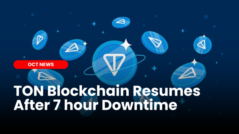 TON Blockchain Resumes After 7 hour Downtime