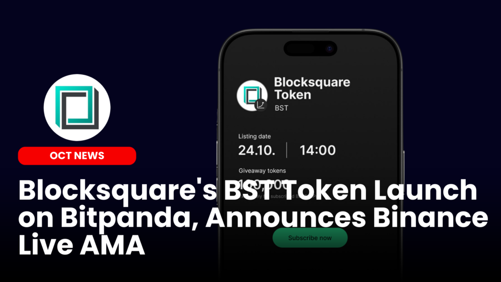 Blocksquare BST Listing Bitpanda