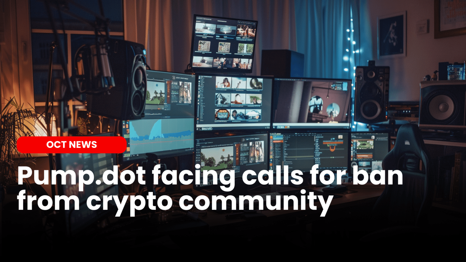 Our Crypto Talk | Pump.dot facing calls for ban from crypto community
