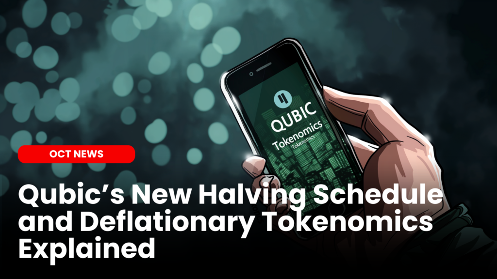 Qubic Halving Tokenomics