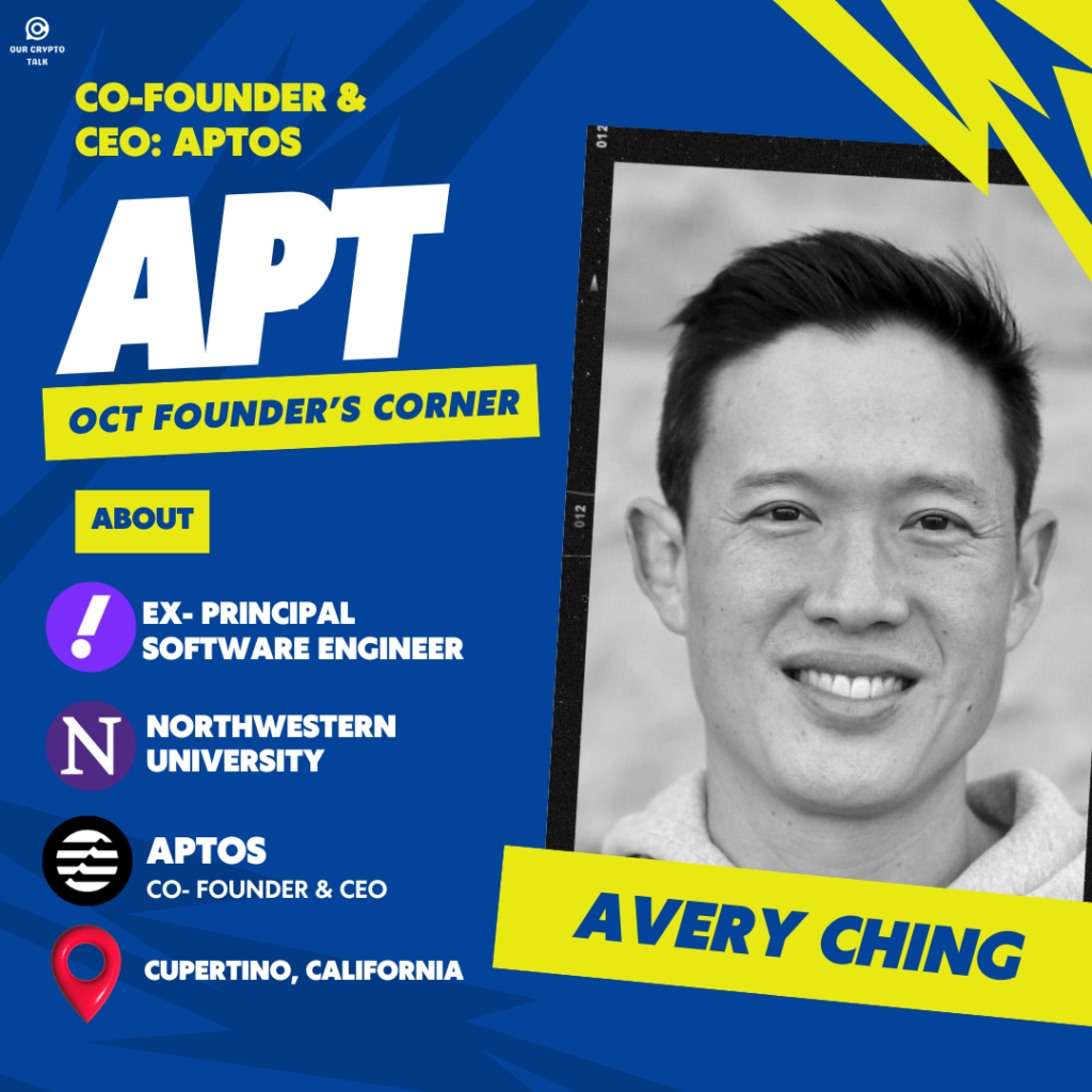 Avery Ching Aptos CEO