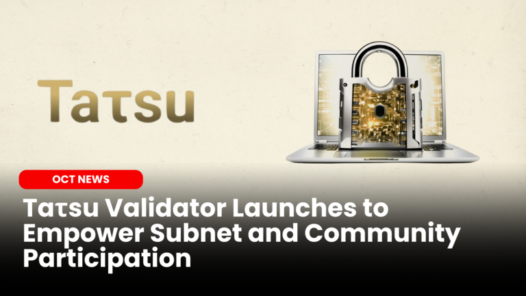 Taτsu Validator Launch