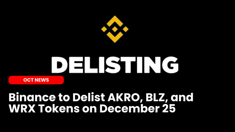 Binance Delisting BLZ WRX