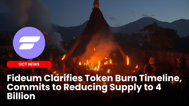 Fideum token burn