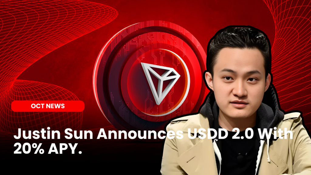 Justin Sun USDD 2.0