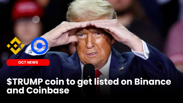 TRUMP coinbase binance