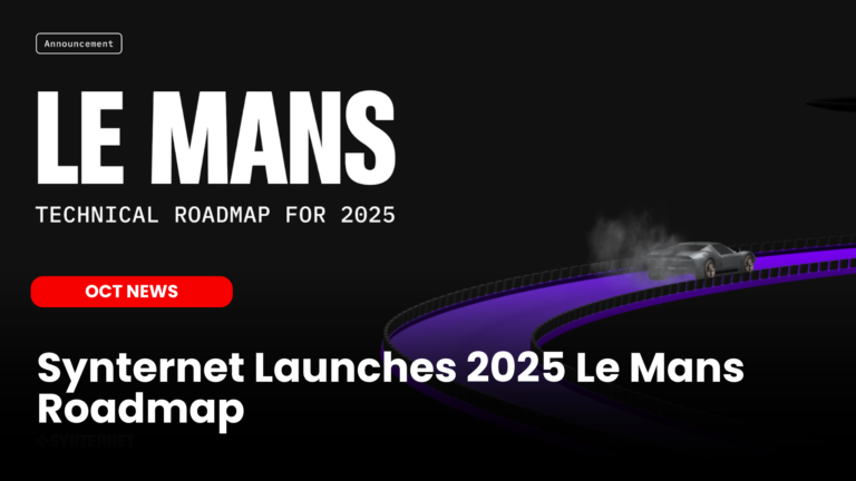 Synternet Unveils 2025 Le Mans Roadmap