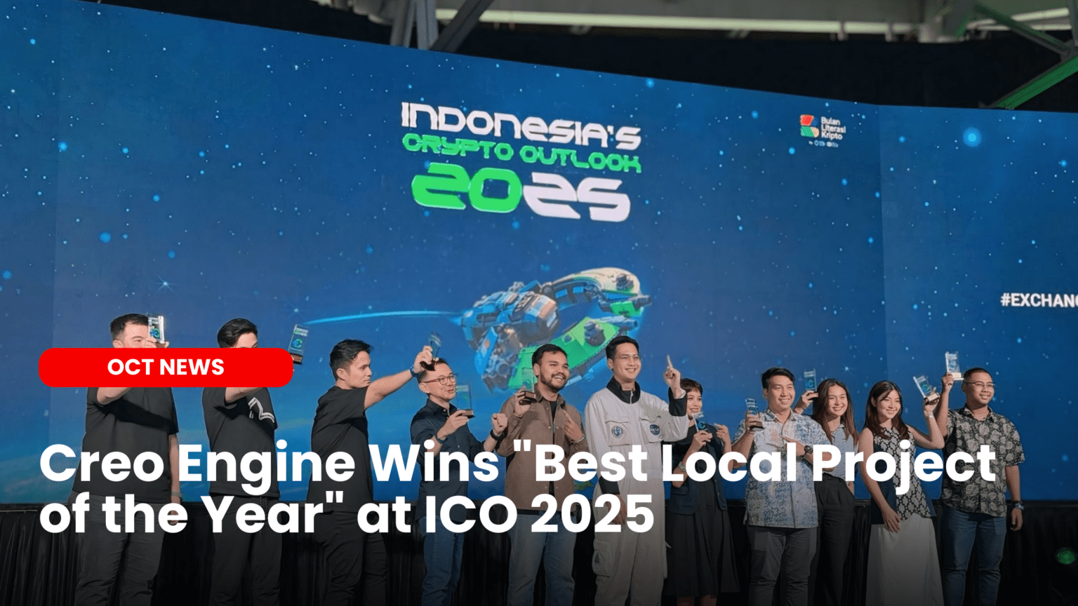Our Crypto Talk | Creo Engine Wins “Best Local Project of the Year” at ICO  2025