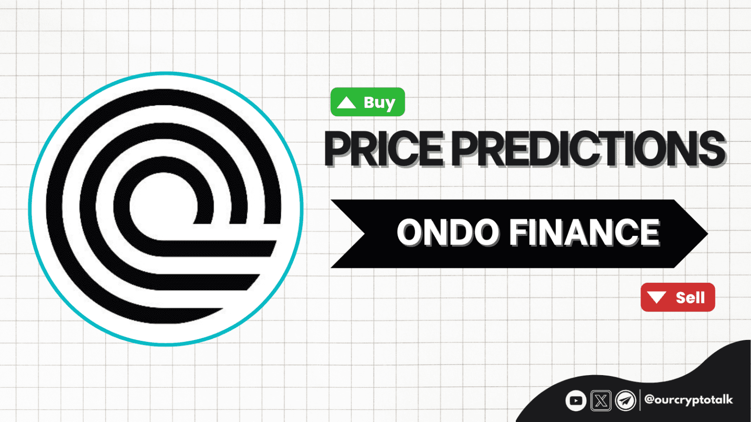 Our Crypto Talk | Ondo Finance ($ONDO) Price Prediction | 2025, 2026