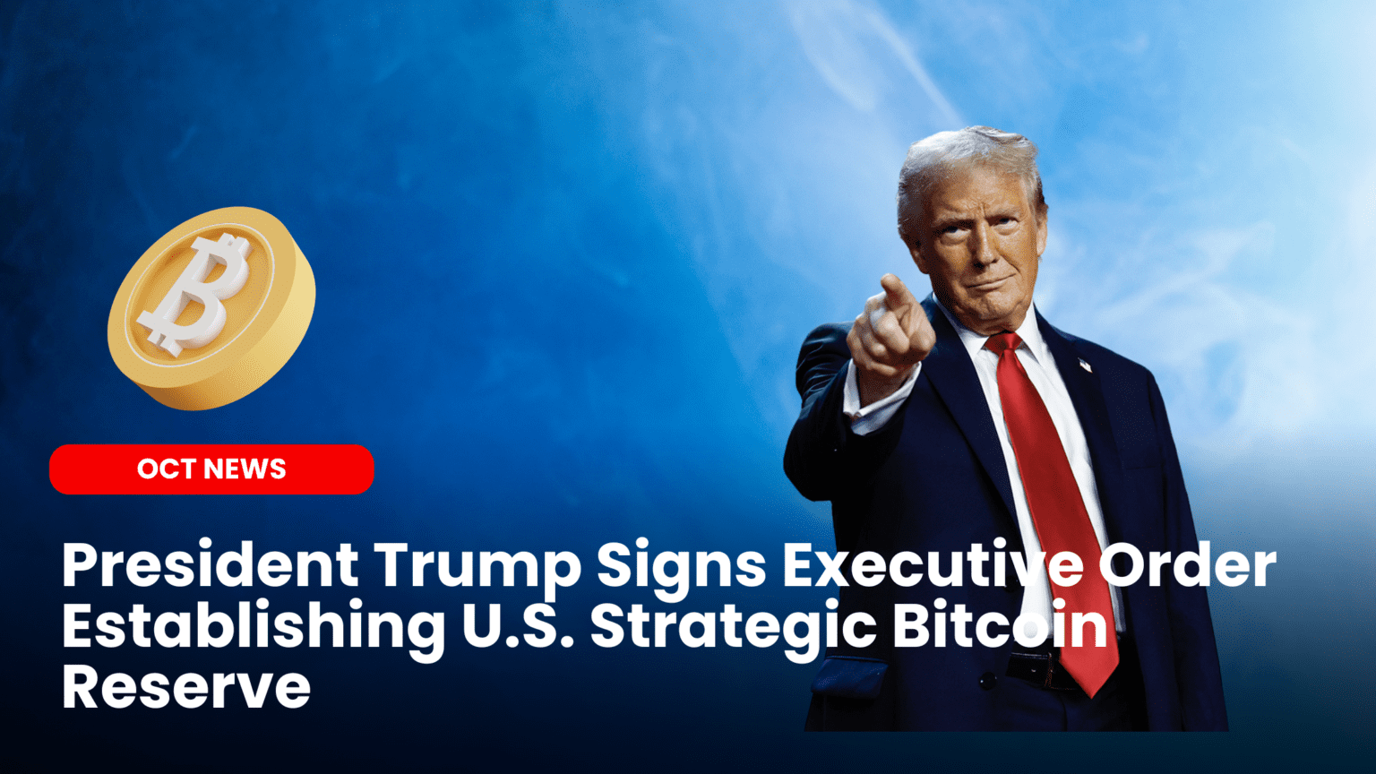 Our Crypto Talk | President Trump Signs Executive Order Establishing U.S. Strategic  Bitcoin Reserve