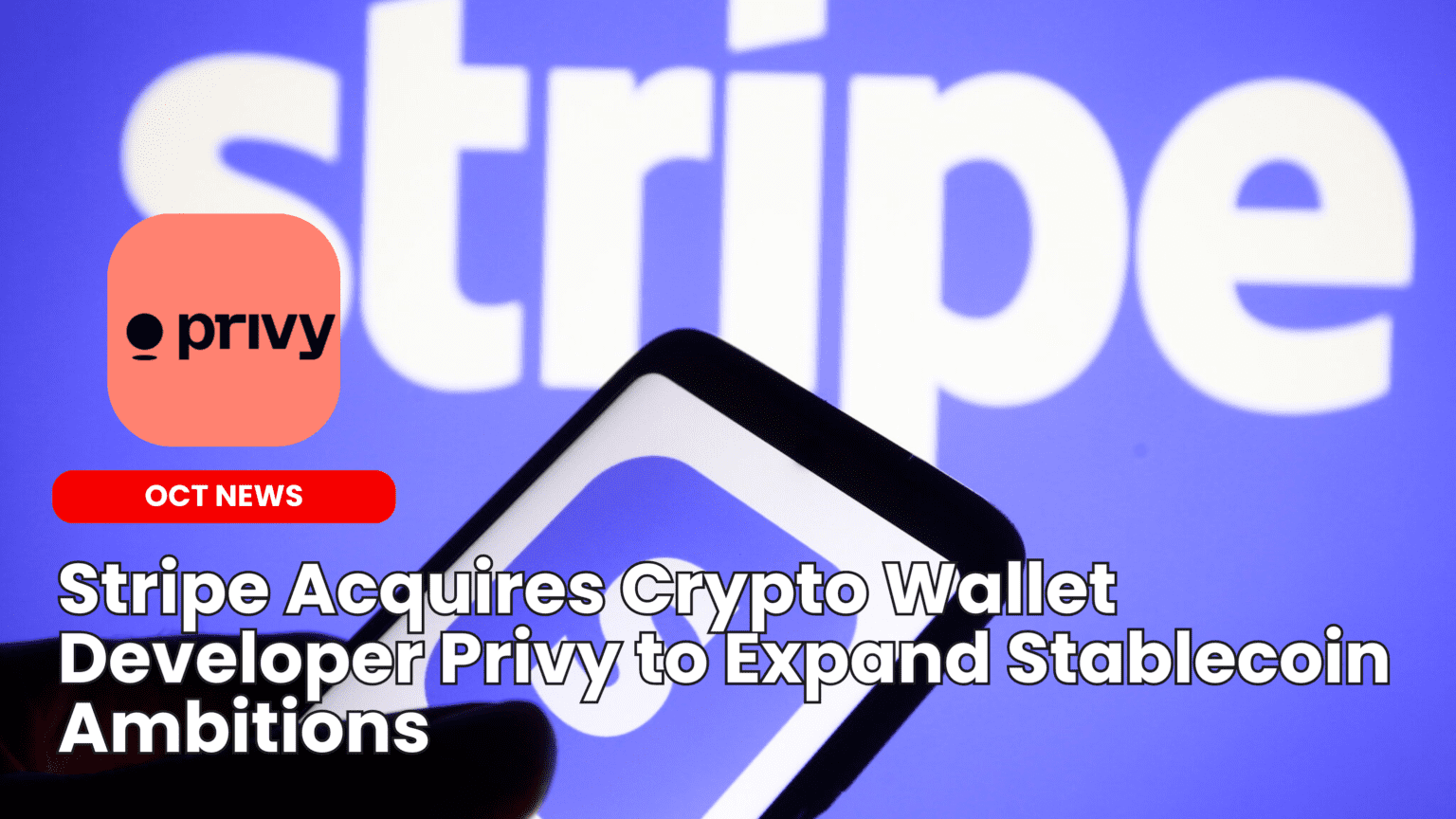 Our Crypto Talk | Stripe Acquires Crypto Wallet Developer Privy to Expand  Stablecoin Ambitions