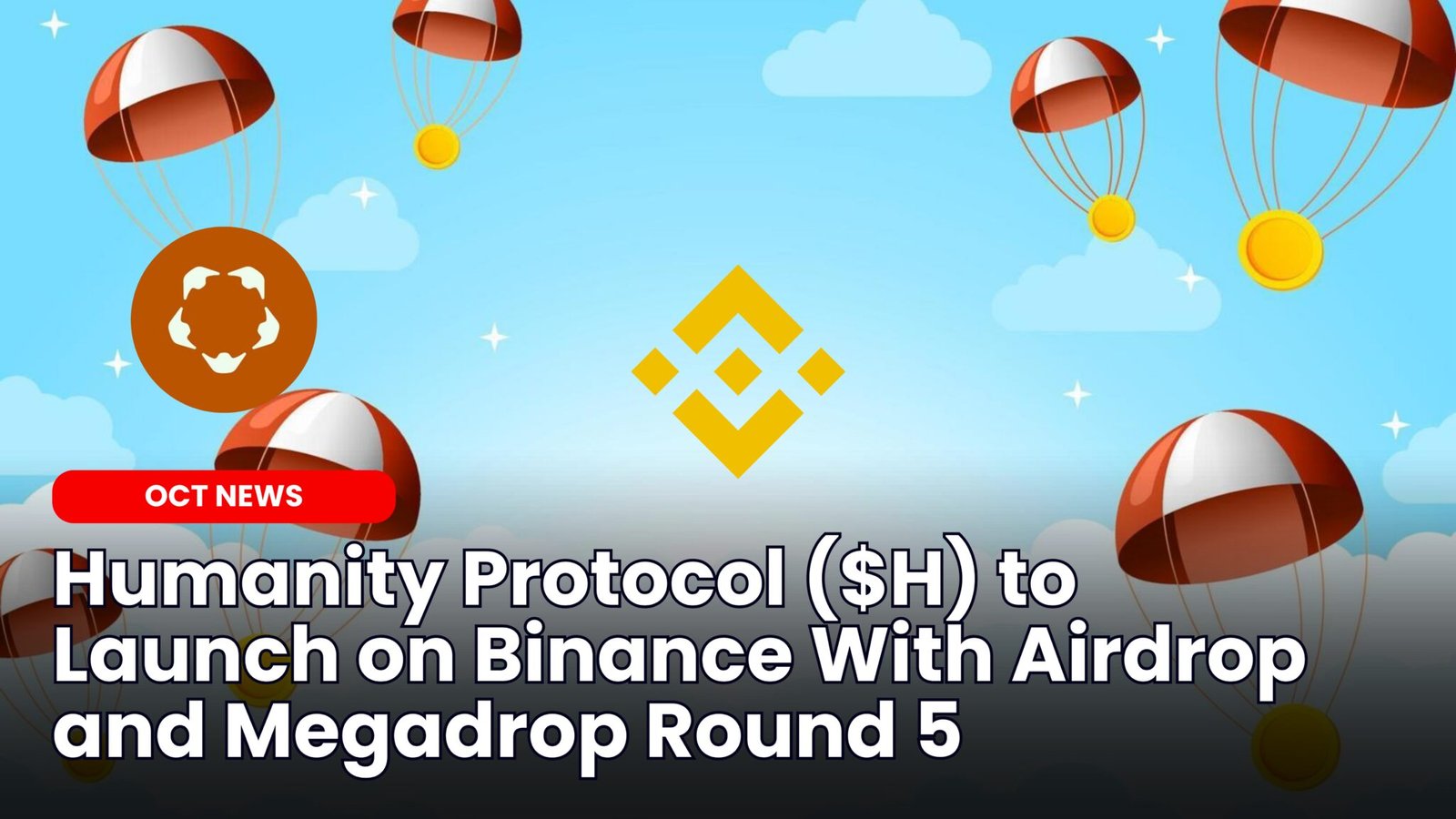 Humanity Protocol ($H) to Launch on Binance With Airdrop and Megadrop Round  5