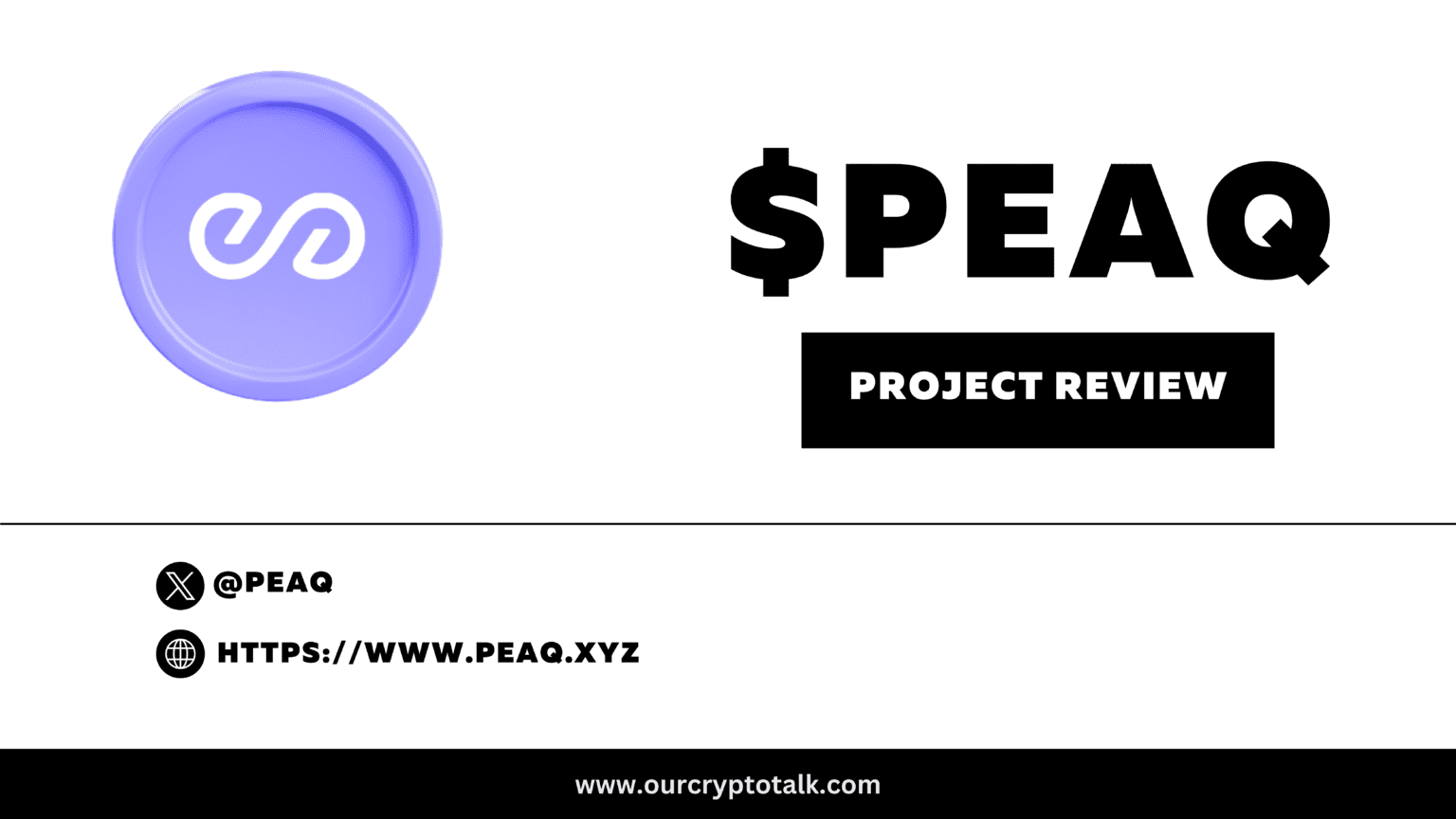 Our Crypto Talk | Peaq Crypto ($PEAQ) Review