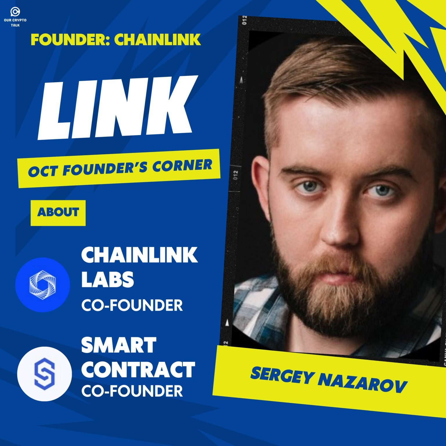 Our Crypto Talk | Sergey Nazarov