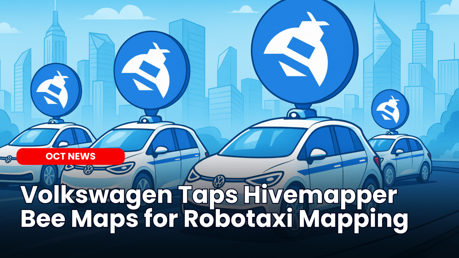 Our Crypto Talk | Volkswagen Taps Hivemapper Bee Maps for Robotaxi Mapping