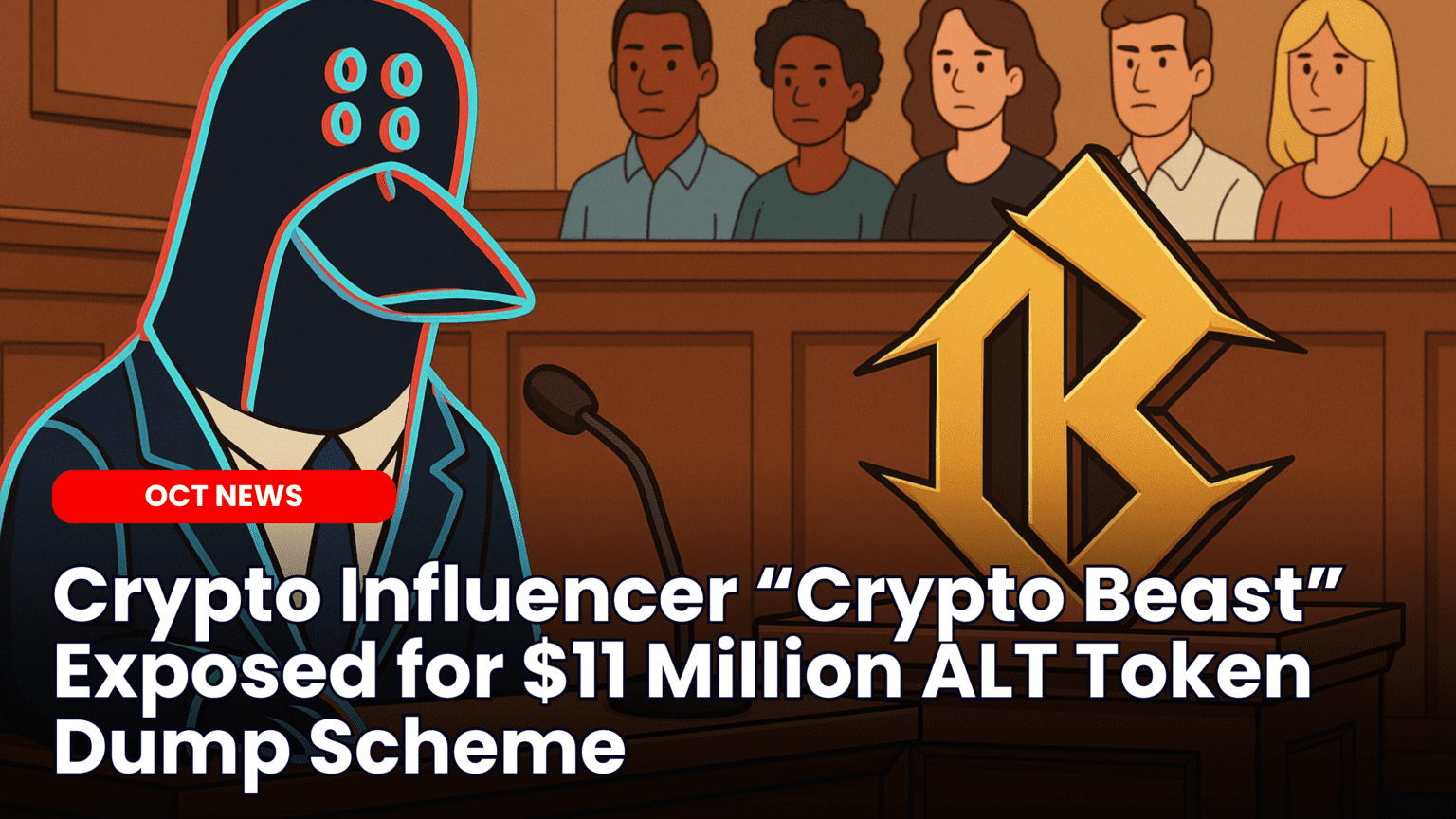 Our Crypto Talk | Crypto Influencer “Crypto Beast” Exposed for $11 Million  ALT Token Dump Scheme