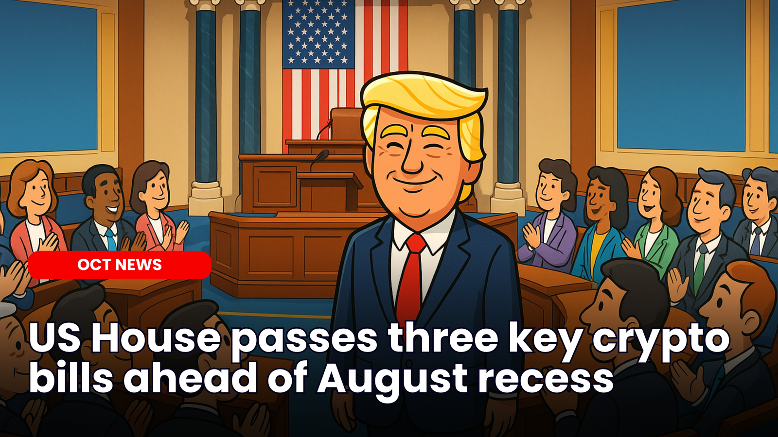 US House passes three key crypto bills ahead of August recess |  ourcryptotalk.com