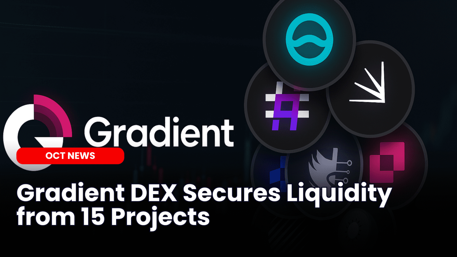 Our Crypto Talk | Gradient DEX Secures Liquidity from 15 Projects