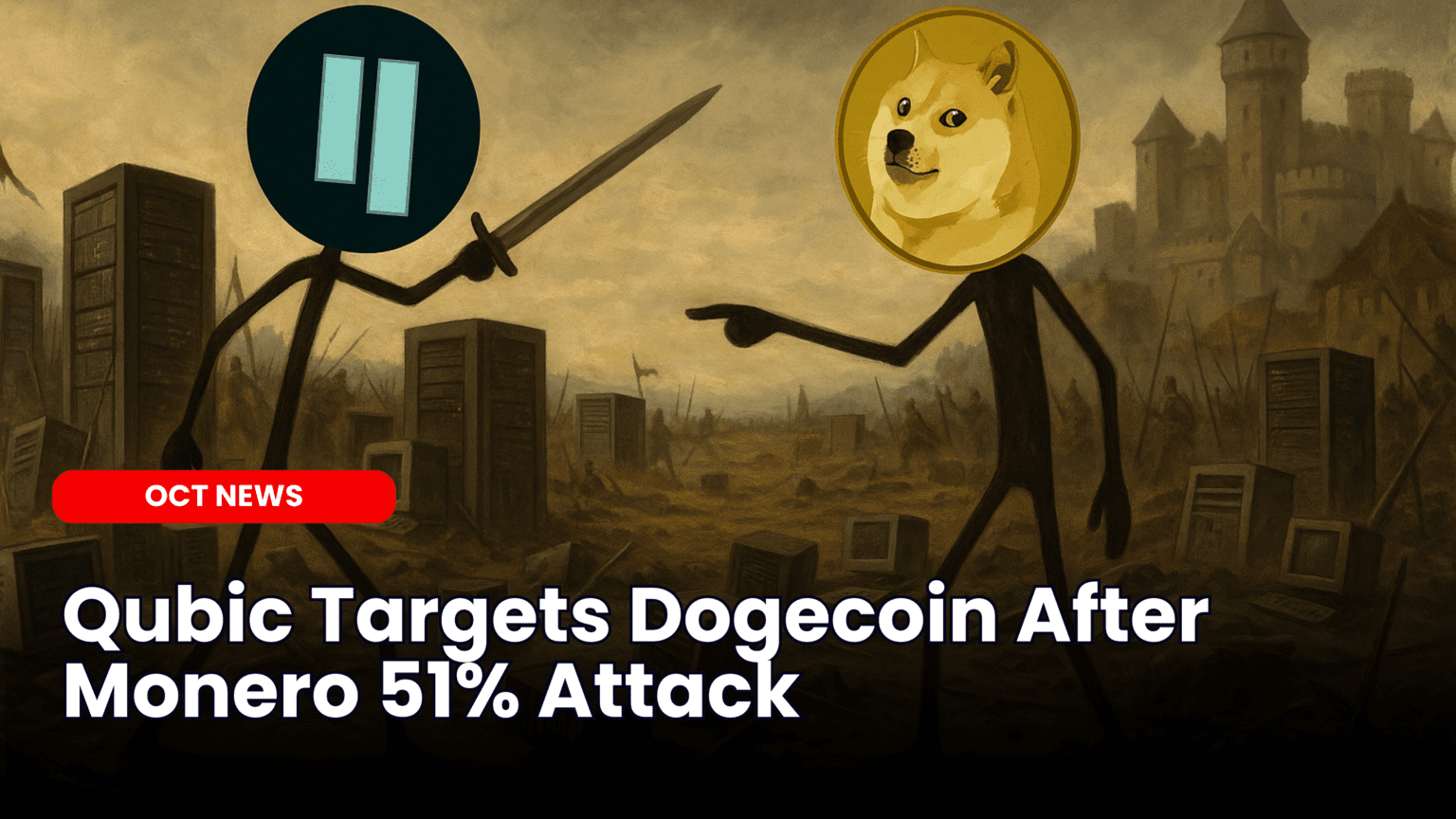 Our Crypto Talk | Qubic Targets Dogecoin After Monero 51% Attack
