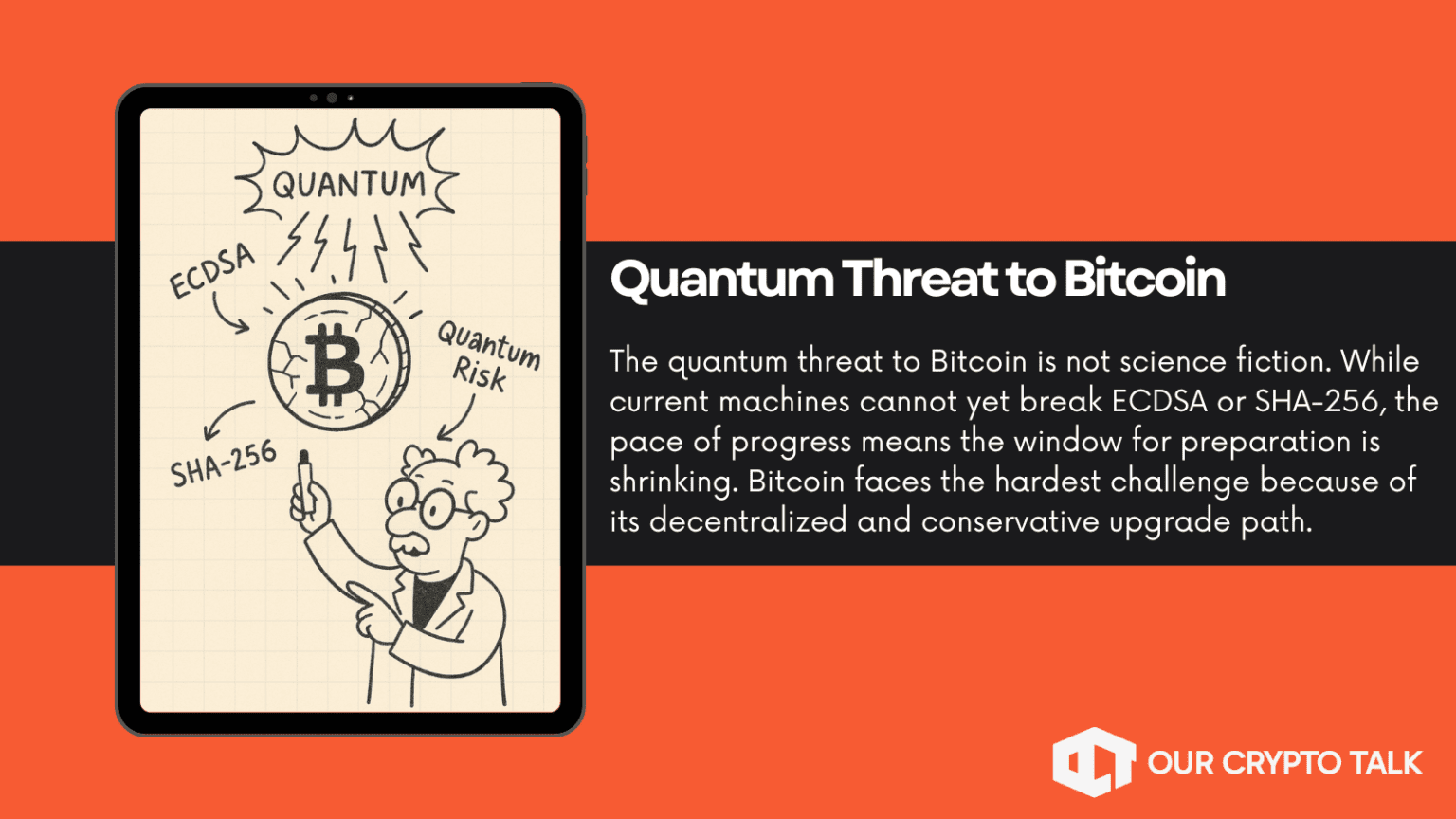 Our Crypto Talk | Quantum Threat to Bitcoin: Impacts and Resistant Altcoins