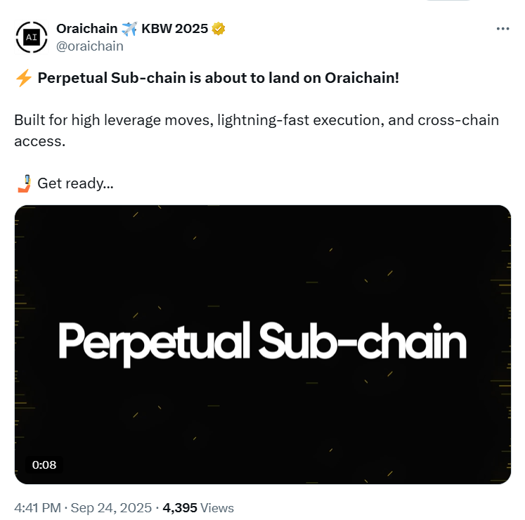 Oraichain Perpetual Sub-chain