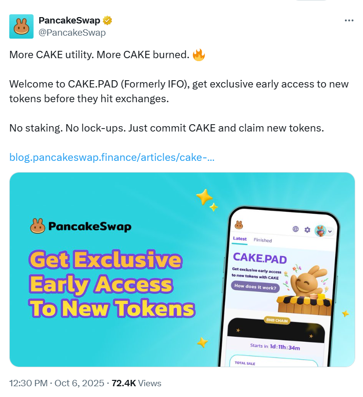 CAKE.PAD launch