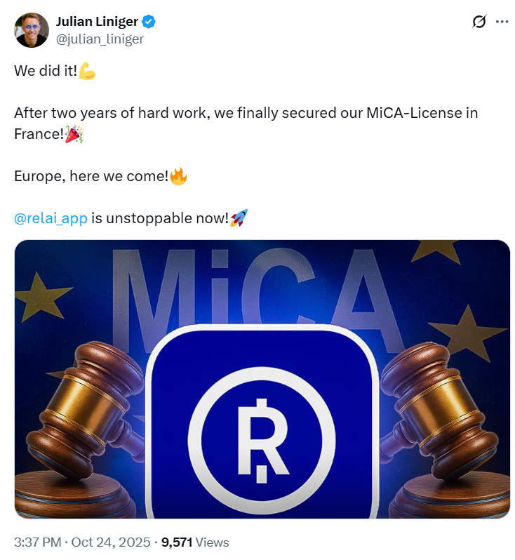 Bitcoin app Relai